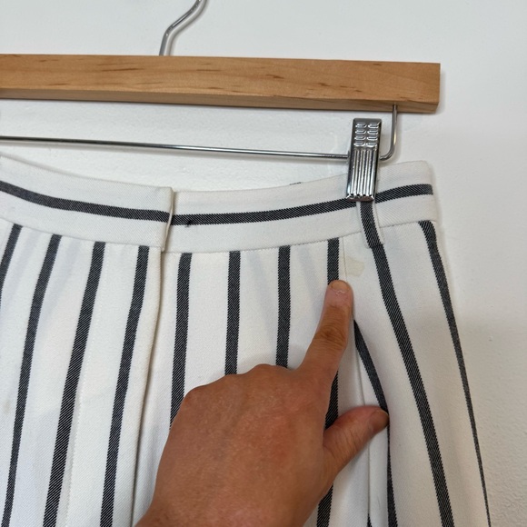 Tibi Lucci Striped Pleated Pants size 4 - Picture 10 of 12